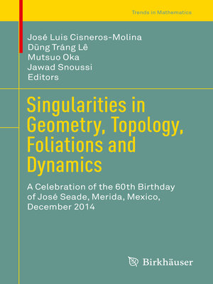 cover image of Singularities in Geometry, Topology, Foliations and Dynamics